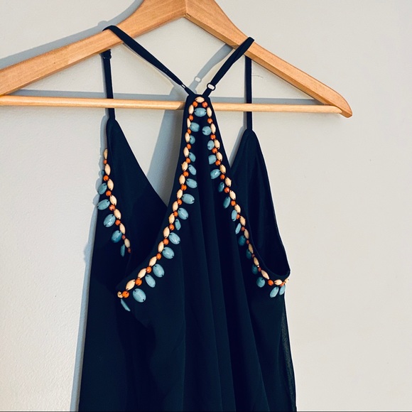 Black Beaded Dress - Picture 5 of 7